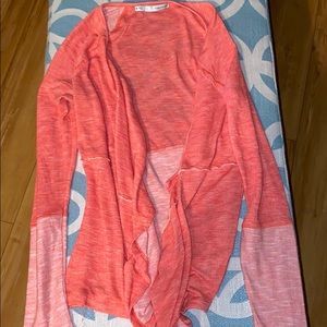 Maurices pink cardigan